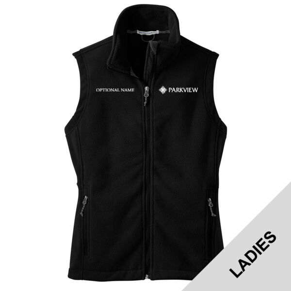 L219 - Ladies Fleece Vest Thumbnail