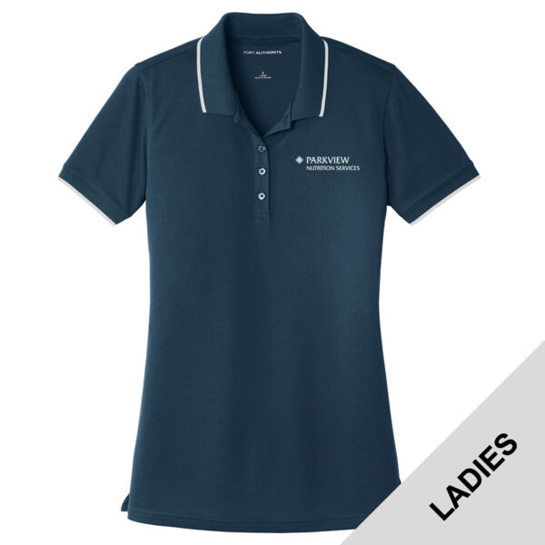 LK111 - S382E035 - EMB - Parkview Nutrition Services Ladies Polo Thumbnail