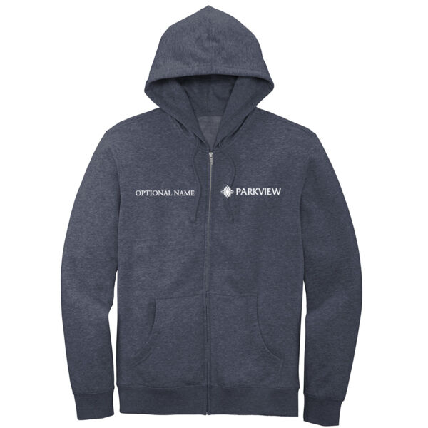 DT6102 - Fleece Full Zip Hoodie Thumbnail