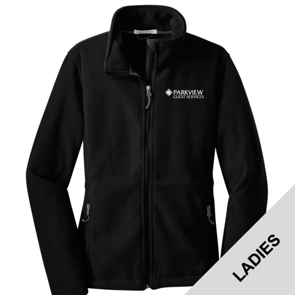 L217 - S382E147 - Ladies Fleece Jacket (Guest Services) Thumbnail