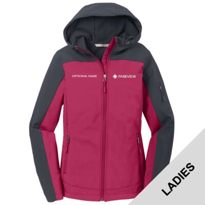 Parkview 2023 - Ladies Hooded Soft Shell Jacket Thumbnail