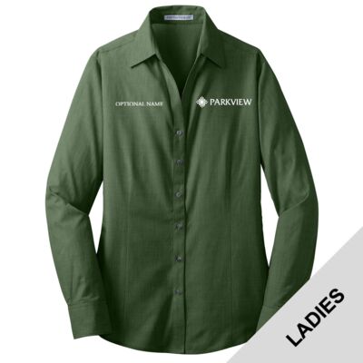Parkview 2023 - Ladies Crosshatch Easy Care Shirt Thumbnail