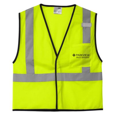 Parkview - Ansi 107 Class 2 Economy Mesh One Pocket Vest Thumbnail