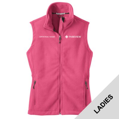 Parkview February - Ladies Fleece Vest Thumbnail