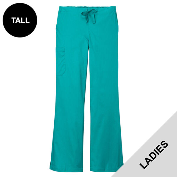 WW4750T - Wink Ladies TALL Flare Leg Cargo Pant Thumbnail