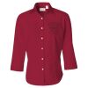Women's Three-Quarter Sleeve Baby Twill Shirt Thumbnail