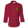Women's Three-Quarter Sleeve Baby Twill Shirt Thumbnail