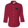 Women's Three-Quarter Sleeve Baby Twill Shirt Thumbnail