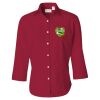 Women's Three-Quarter Sleeve Baby Twill Shirt Thumbnail
