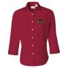 Women's Three-Quarter Sleeve Baby Twill Shirt Thumbnail
