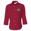 Women's Three-Quarter Sleeve Baby Twill Shirt Thumbnail
