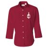 Women's Three-Quarter Sleeve Baby Twill Shirt Thumbnail