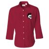 Women's Three-Quarter Sleeve Baby Twill Shirt Thumbnail