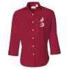 Women's Three-Quarter Sleeve Baby Twill Shirt Thumbnail