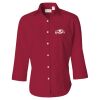 Women's Three-Quarter Sleeve Baby Twill Shirt Thumbnail