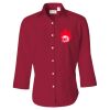 Women's Three-Quarter Sleeve Baby Twill Shirt Thumbnail