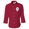 Women's Three-Quarter Sleeve Baby Twill Shirt Thumbnail