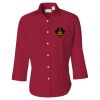 Women's Three-Quarter Sleeve Baby Twill Shirt Thumbnail