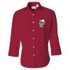 Women's Three-Quarter Sleeve Baby Twill Shirt Thumbnail