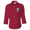 Women's Three-Quarter Sleeve Baby Twill Shirt Thumbnail