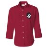 Women's Three-Quarter Sleeve Baby Twill Shirt Thumbnail