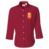 Women's Three-Quarter Sleeve Baby Twill Shirt Thumbnail