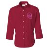 Women's Three-Quarter Sleeve Baby Twill Shirt Thumbnail