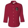 Women's Three-Quarter Sleeve Baby Twill Shirt Thumbnail