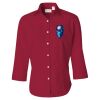 Women's Three-Quarter Sleeve Baby Twill Shirt Thumbnail