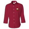 Women's Three-Quarter Sleeve Baby Twill Shirt Thumbnail