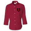 Women's Three-Quarter Sleeve Baby Twill Shirt Thumbnail