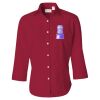 Women's Three-Quarter Sleeve Baby Twill Shirt Thumbnail