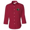Women's Three-Quarter Sleeve Baby Twill Shirt Thumbnail