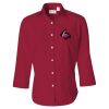 Women's Three-Quarter Sleeve Baby Twill Shirt Thumbnail