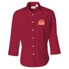 Women's Three-Quarter Sleeve Baby Twill Shirt Thumbnail