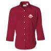 Women's Three-Quarter Sleeve Baby Twill Shirt Thumbnail