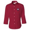 Women's Three-Quarter Sleeve Baby Twill Shirt Thumbnail