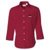 Women's Three-Quarter Sleeve Baby Twill Shirt Thumbnail