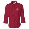 Women's Three-Quarter Sleeve Baby Twill Shirt Thumbnail