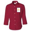 Women's Three-Quarter Sleeve Baby Twill Shirt Thumbnail