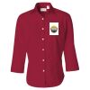 Women's Three-Quarter Sleeve Baby Twill Shirt Thumbnail