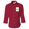 Women's Three-Quarter Sleeve Baby Twill Shirt Thumbnail