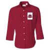 Women's Three-Quarter Sleeve Baby Twill Shirt Thumbnail