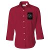 Women's Three-Quarter Sleeve Baby Twill Shirt Thumbnail
