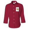 Women's Three-Quarter Sleeve Baby Twill Shirt Thumbnail