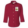 Women's Three-Quarter Sleeve Baby Twill Shirt Thumbnail