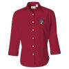 Women's Three-Quarter Sleeve Baby Twill Shirt Thumbnail