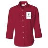 Women's Three-Quarter Sleeve Baby Twill Shirt Thumbnail