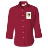 Women's Three-Quarter Sleeve Baby Twill Shirt Thumbnail