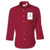 Women's Three-Quarter Sleeve Baby Twill Shirt Thumbnail